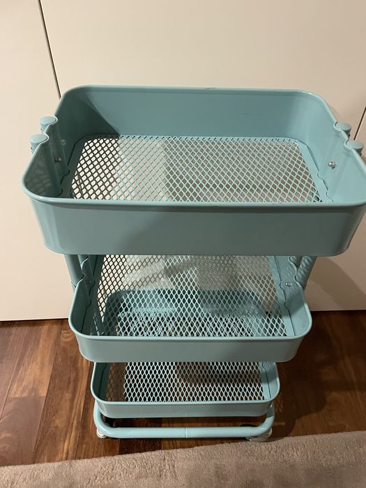 Carrinho de apoio ikea com rodas