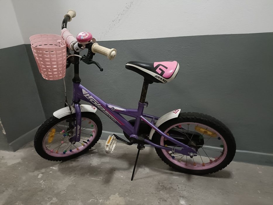 Rower dzieciecy dla dziewczynki 16'