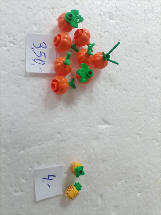 Klocki LEGO jedzenie akcesoria