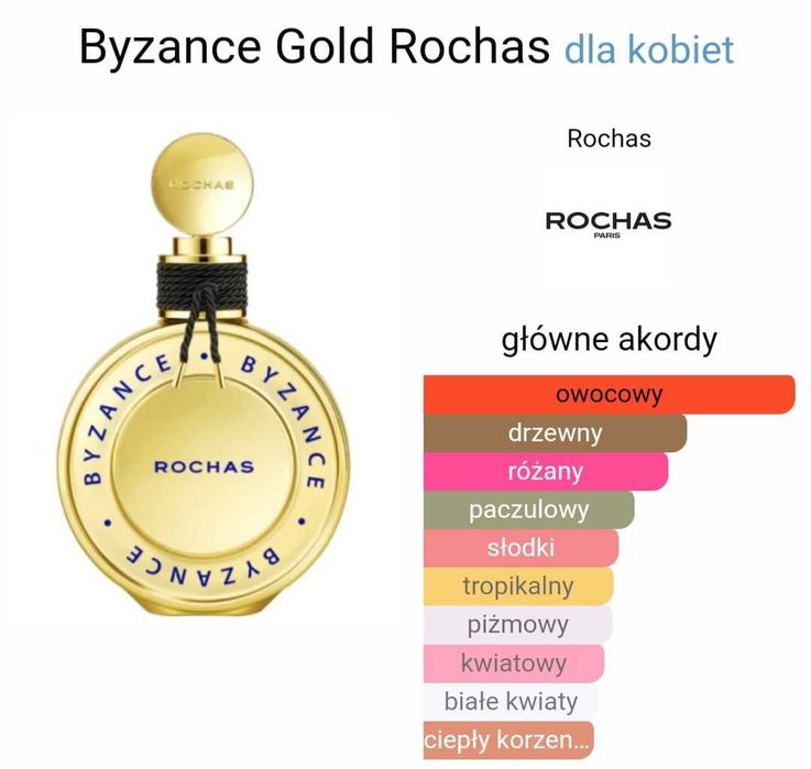 Perfumy Rochas Byzance Gold 60ml