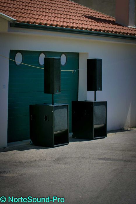 PA com 4600 Watts RMS 20 000 Watts Pico.