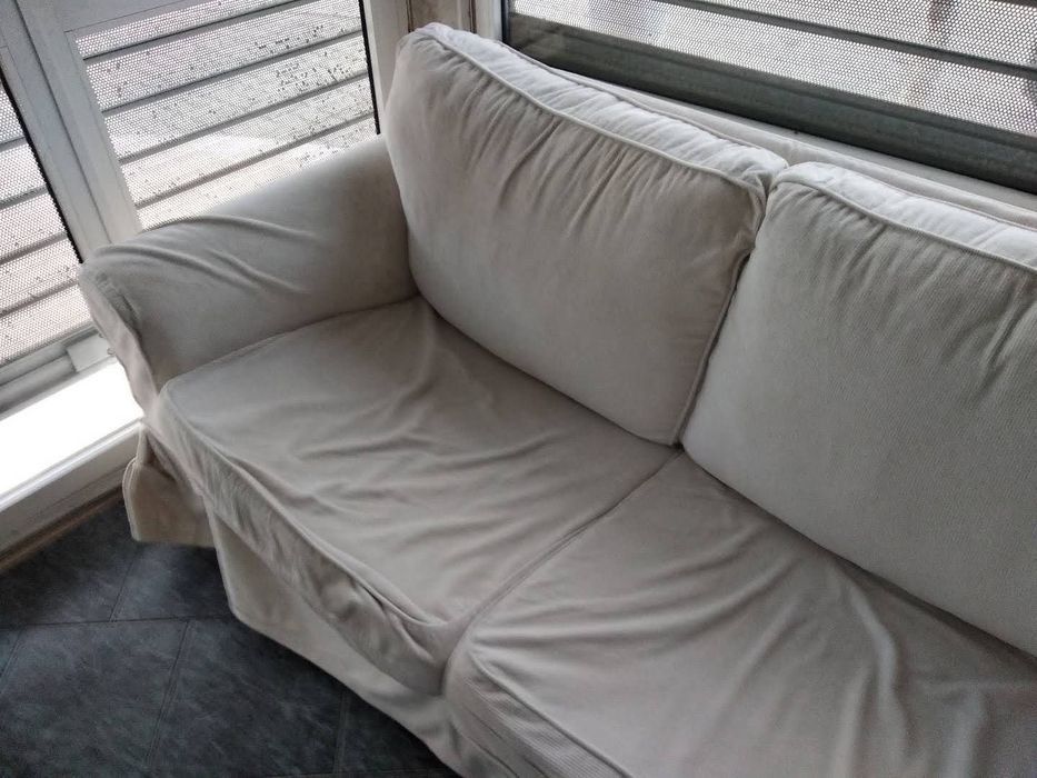 Sofá 2 lugares branco
