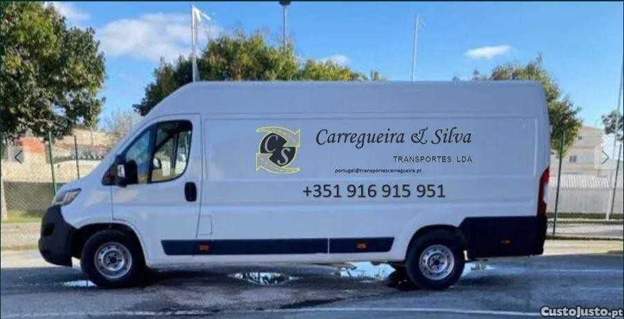 Aluguer de carrinha/furgão com condutor mudanças