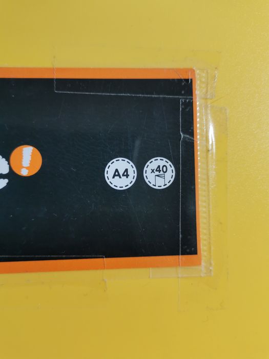 Portefólios escolares Note A4 como novos