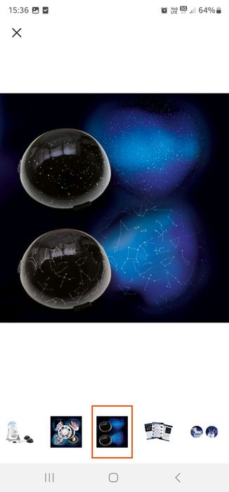 Lexibook Projektor planetarium 360°