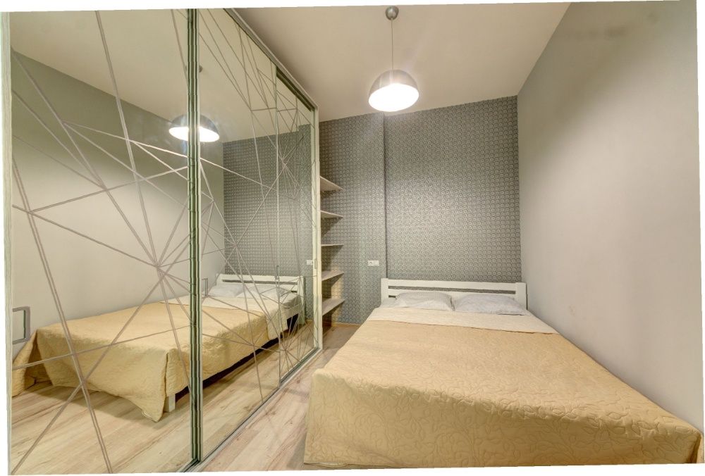 Посуточно в новом доме 2к квартира на улице Анри Барбюса 53