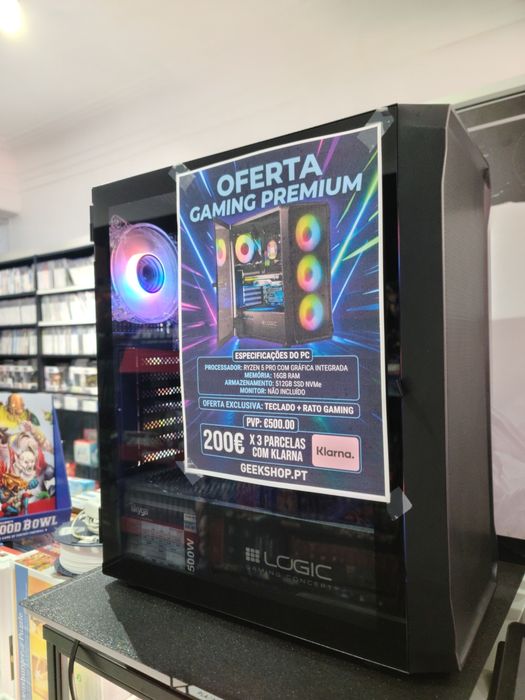 PC Gaming Ryzen 5 | 16GB RAM | SSD NVMe | Oferta Premium