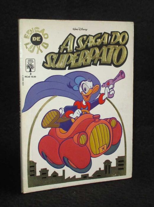 Livro BD A Saga do SuperPato Edição de Luxo nº 3