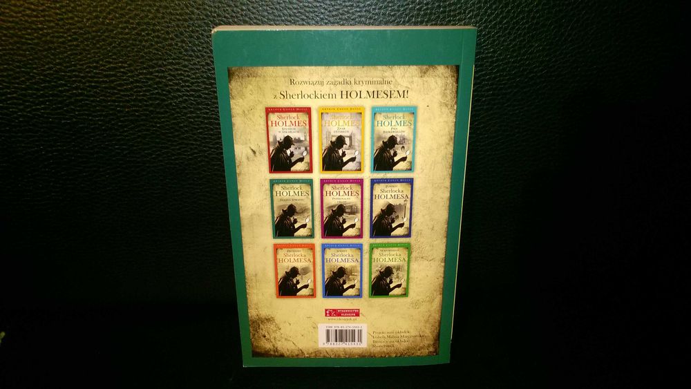 Książka Sherlock Holmes Dolina strachu nie wysyłam
