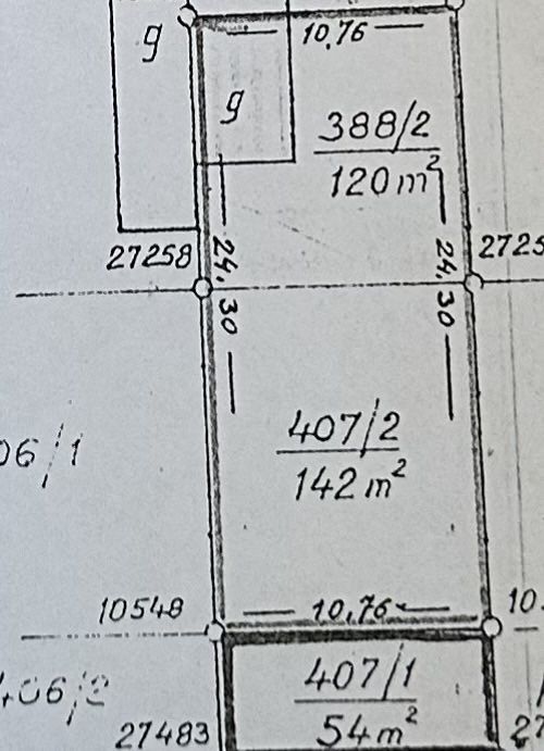 Sprzedam działkę w Ciechanowie o powierzchni 261m2