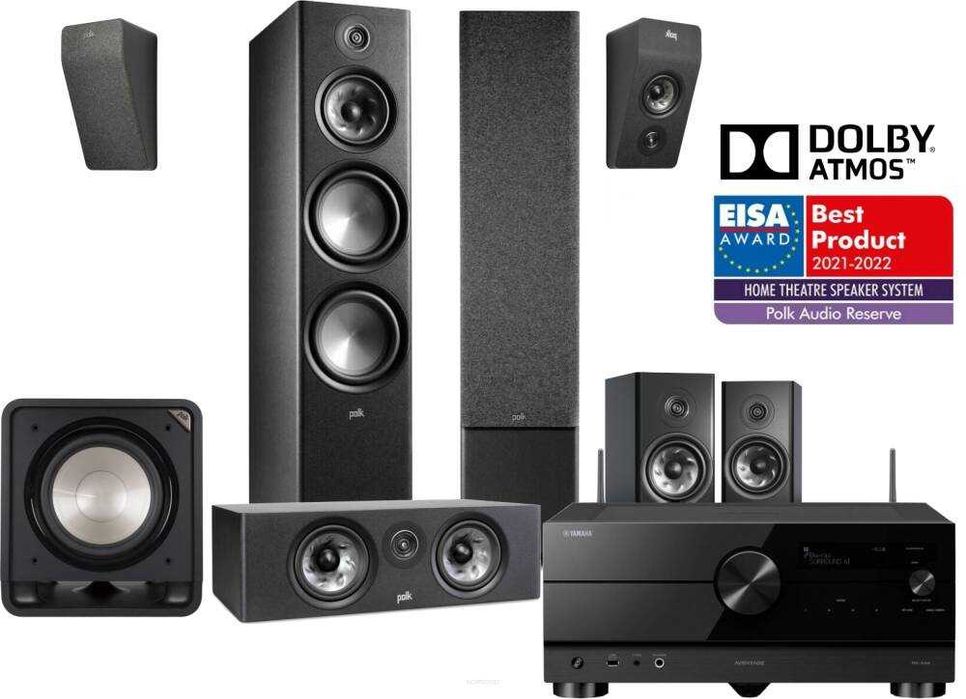Klipsch Premiere RP-8000F II + RP-504C II + RP-500 SA od ręki WROCŁAW