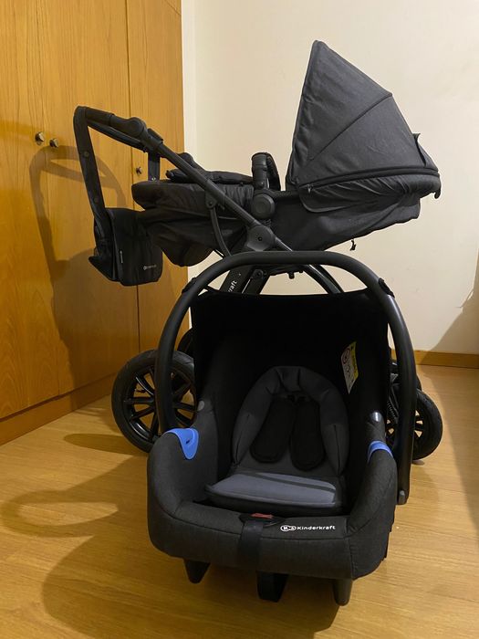 Carrinho de Bebé Kinderkraft 2 em 1 - Novo450371594234767362