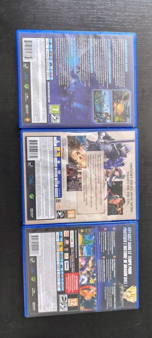 Dragon ball xenoverse 2/Soul calibur 6/Ratchet and clank PlayStation 4