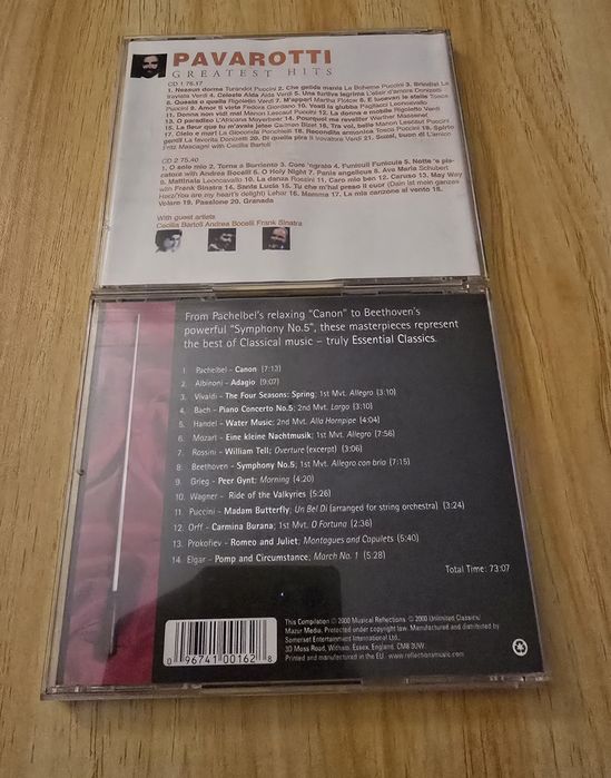 CD Pavarotti + Essential Classics