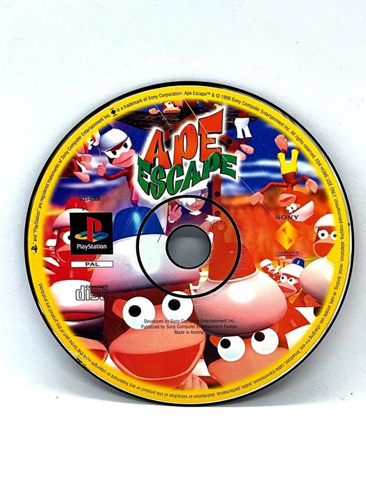 Ape Escape PS1 PSX (sama gra) Po Francusku