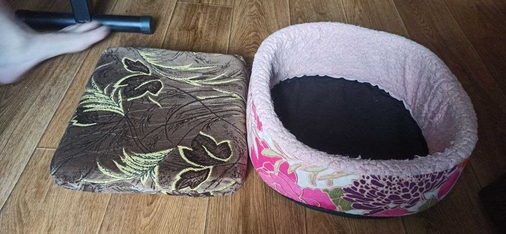 домики спальники для кота или собачки, туалет для кота, кормушки