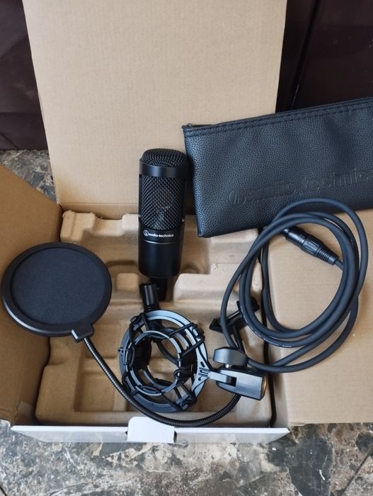 Audio-technica at2035 студійний мікрофон