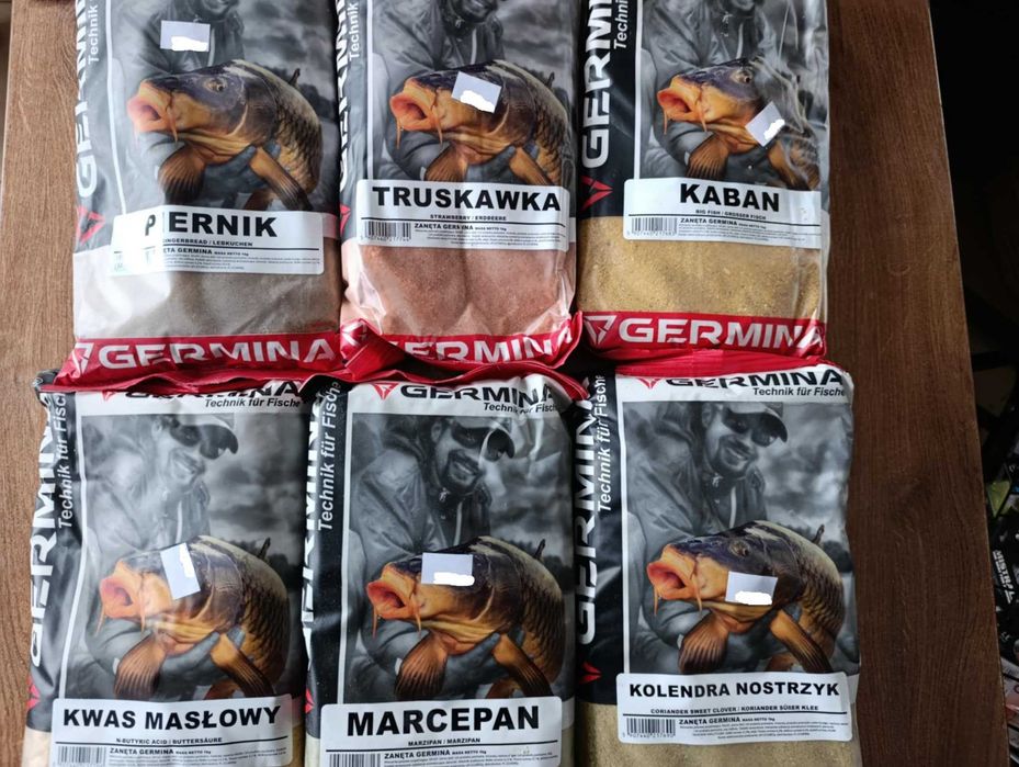 Zestaw zanęt wędkarskich 6kg Germina