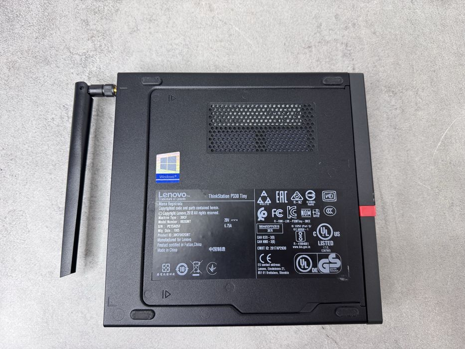 Quadro P1000 4GB/Lenovo Thinkstation P330 Tiny/i7-8700T/16GB/256GB SSD