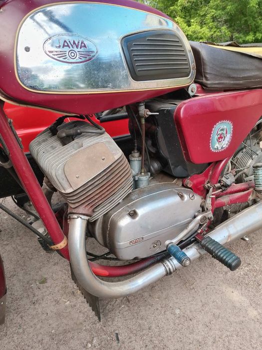 Продам  JAWA 350 с коляской Velorex 562
