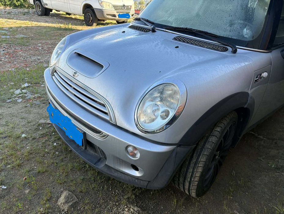 mini r56 somente para peças motor gasolina