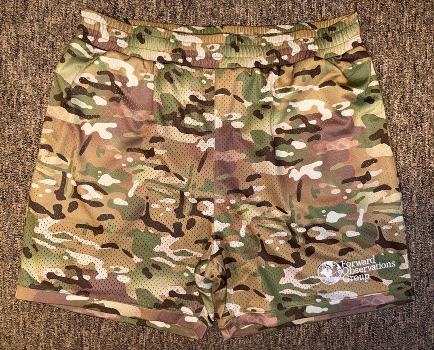 Spodenki sportowe Forward Observations Group Mesh Gym Shorts 5" MultiCam XL