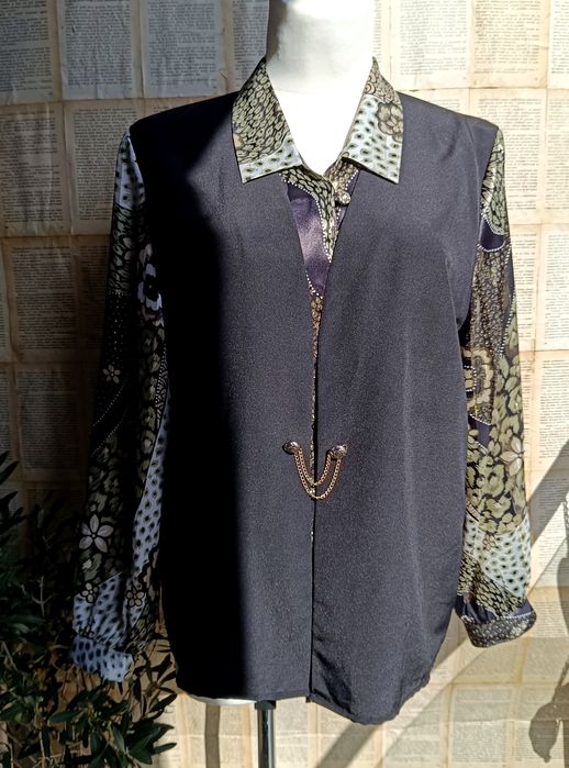 Biust 63x2 XL 2XL ​Elegancja z Charakterem: Zestaw C&A z Łańcuszkiem