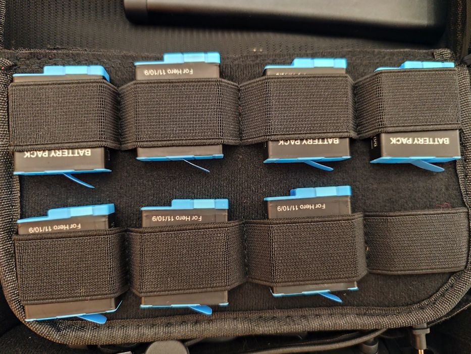 GoPro hero 10 mais baterias e carregador
