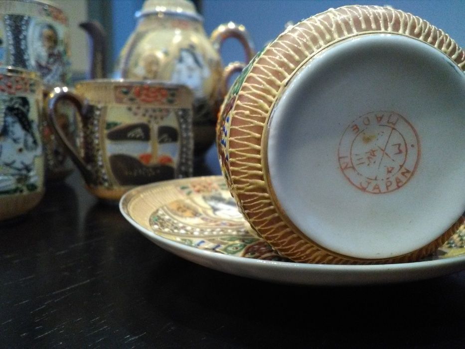 Serviço de café louça japonesa lindíssima Baixa de Preço