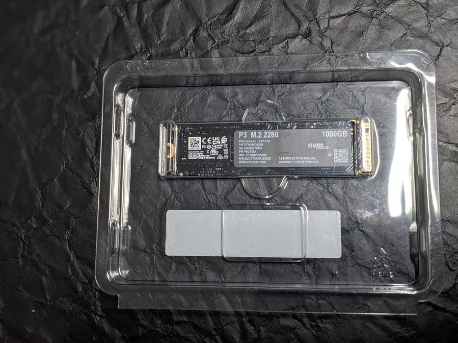 SSD NVMe Crucial P3 1TB