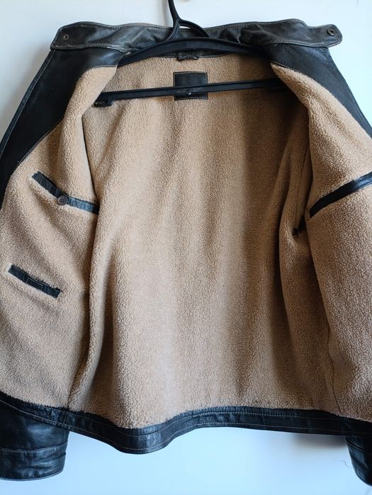 Куртка мужская кожаная MJS.