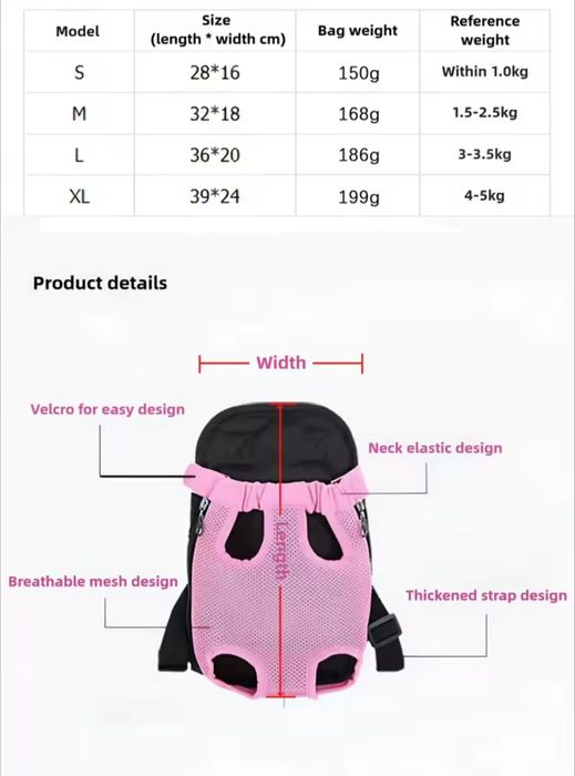 Рюкзак переноска для тварин