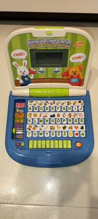 Laptop dla dzieci edukacyjny dwujęzyczny