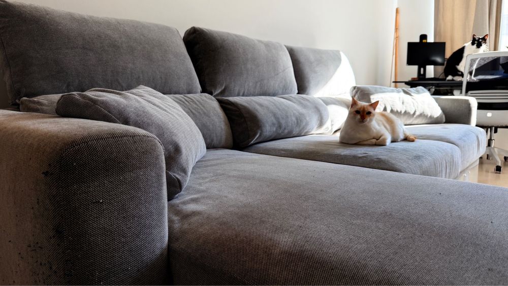 Sofa IKEA Eskilstuna Cinza
