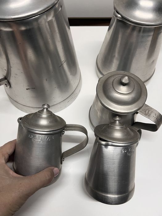 Conjunto tachos e fervedores aluminio