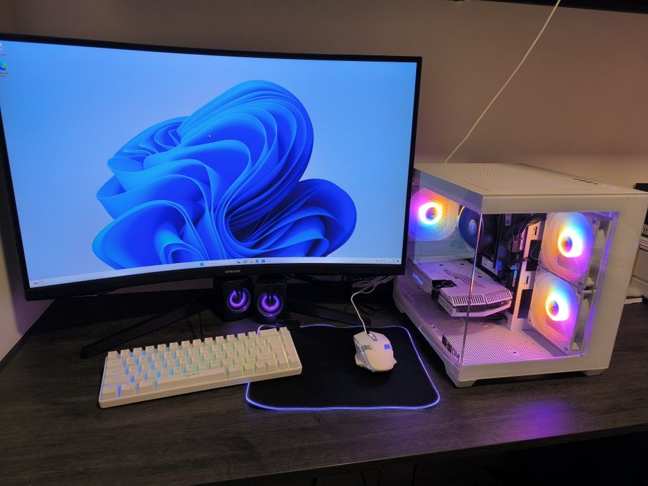 Pc R5 3070RTX + Ecrã + Periféricos 3x Sem Juros