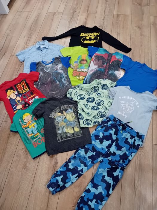 Paka ubrań rozmiar 116-122