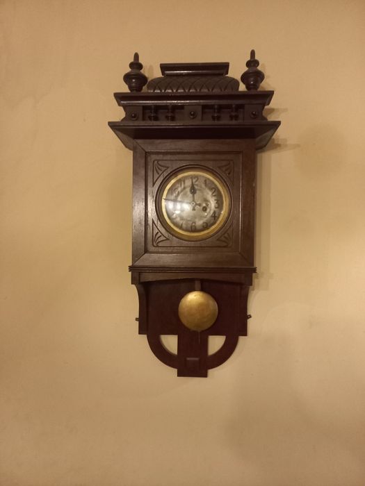 "Ślązak" firmy Gustav zegar antyk