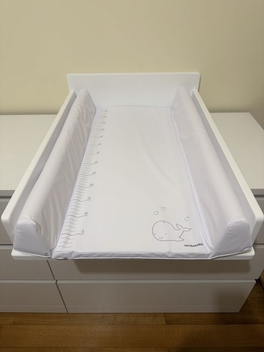 Conjunto Superfície + Tapete de Muda fraldas – Branco (NOVOS)