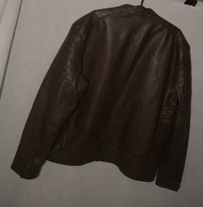 Męska ramoneska C&A z eco skóry XXL