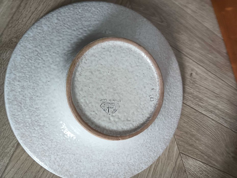 Patera ceramiczna misa talerz Strehla cytrynki