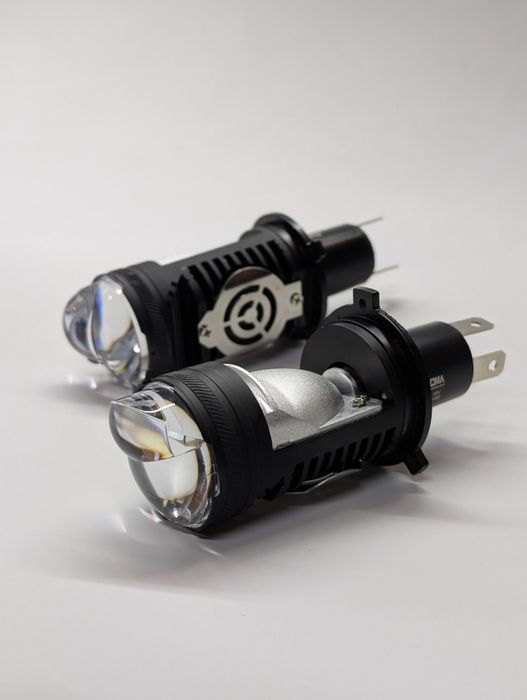 Світлодіодні матричні білед лінзи led H4 H/L 9-18V 80W 12000Lm лампи