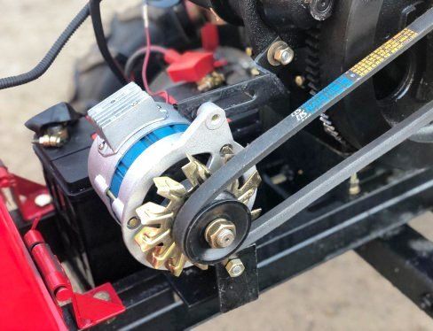 Максимальний комплект! Мототрактор Форте 161 блoк диф. Плуг+фpeзa+зіп