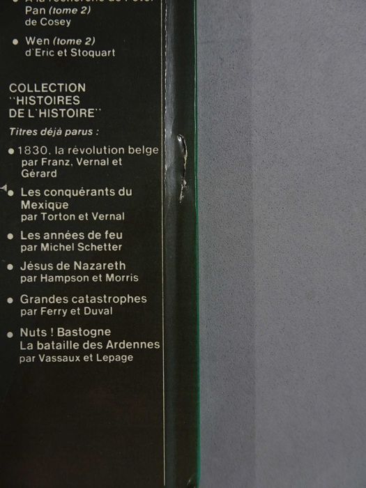 Livro BD Banda Desenhada em francês Histoires et Légends - Rork Passages Andreas (capa dura) Editions Du Lombard
