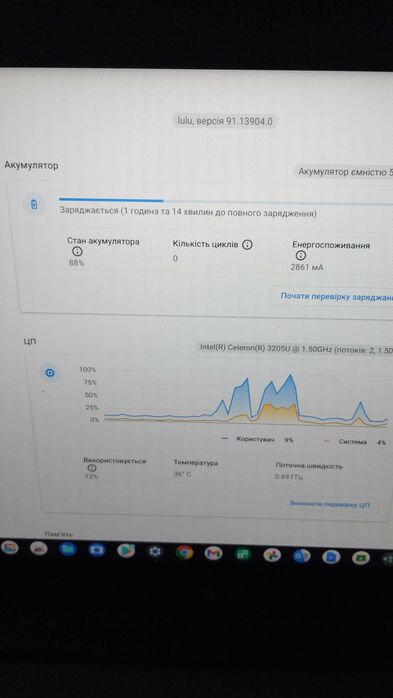 Продам ноутбук chromebook за 3000