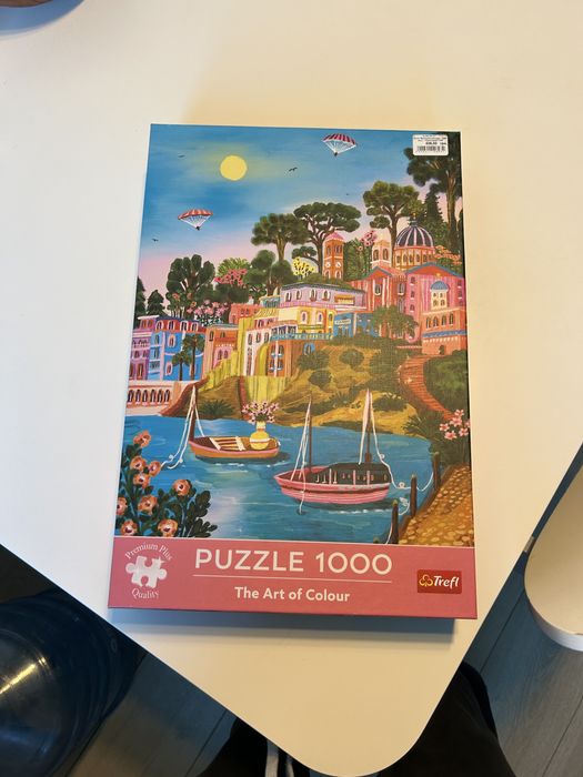 Пазли 1000 штук.