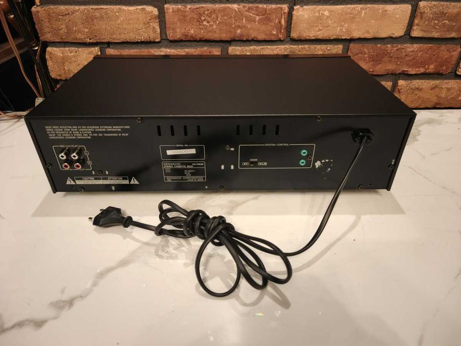 KENWOOD KX-7060S ! Rzadki magnetofon kasetowy ! Wysoki model
