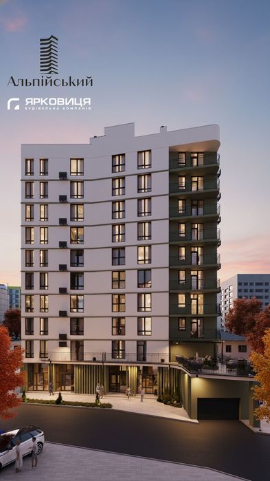 Альпійський Ярковиця І 2кімнатна, двостороння квартира у тихій локації