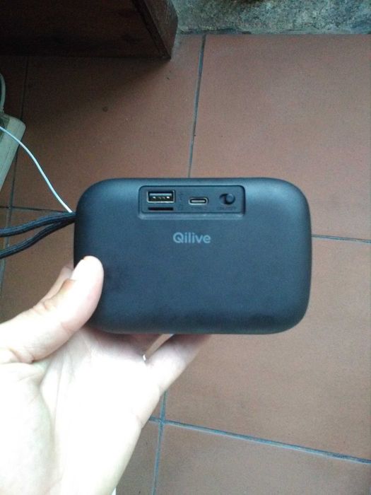 coluna de som qilive usada no maximo 4 vezes
