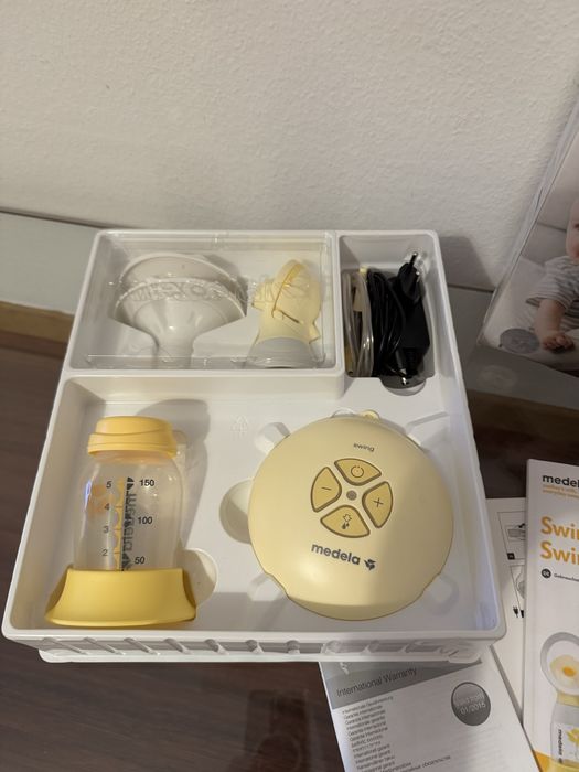 Електричний молоковідсмоктувач MEDELA Swing Flex молокоотсос помпа